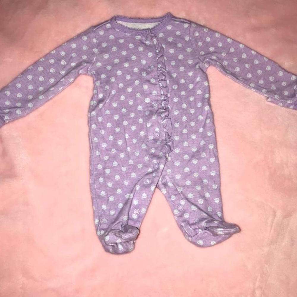 Carters button up sleeper newborn